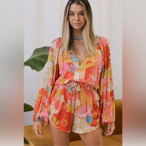 Spell and The Gypsy Collective Tyler Romper size S NWT